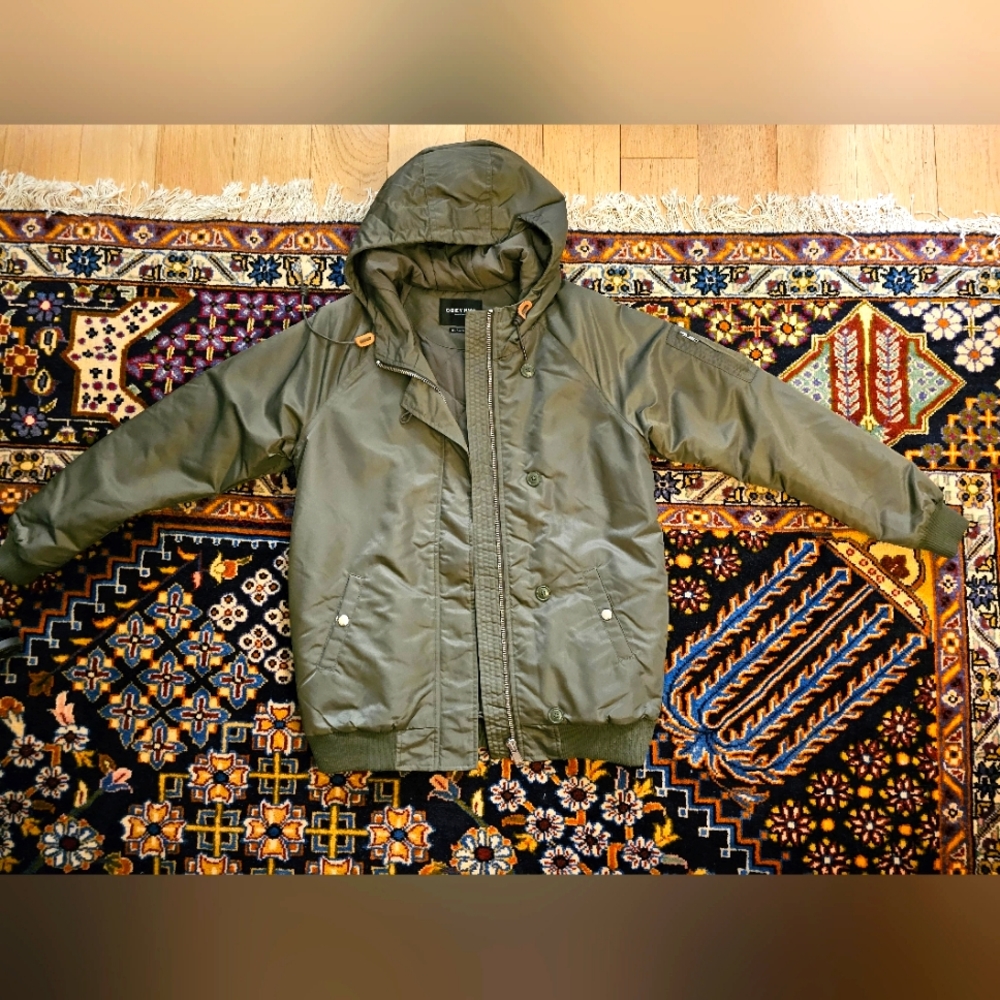 Vintage Obey No 89 Propaganda Nylon Hooded Jacket